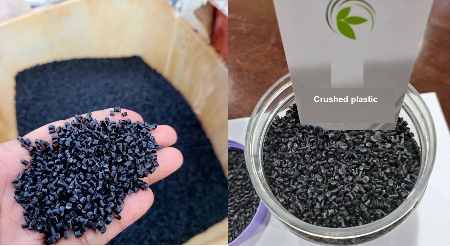 Crushed Plastic